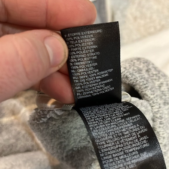 Women’s XL The North Face Gray Fleece Soft Jacket Coat - Picture 9 of 9